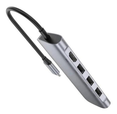 Adaptador Usb C 6 En 1 Multipuerto Ugreen Hub Usb C Hdmi 4k