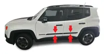 Comprar Jeep Renegade Baguetas De Puertas Molduras Negras Walrod306