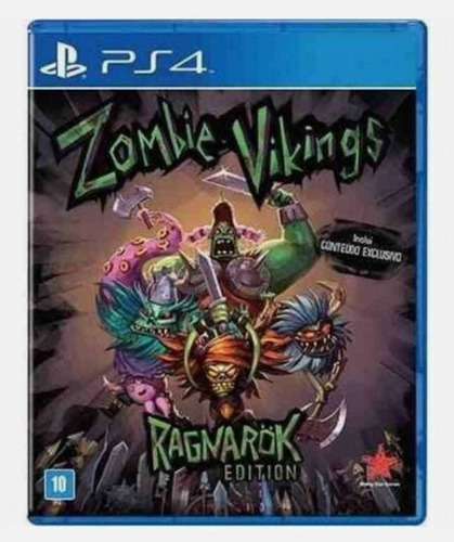Jogo Zombie Vikings Ragnarok Edition Ps4