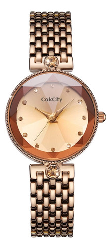 Cakcity Relojes De Moda Para Mujer, Elegante Reloj De Pulser