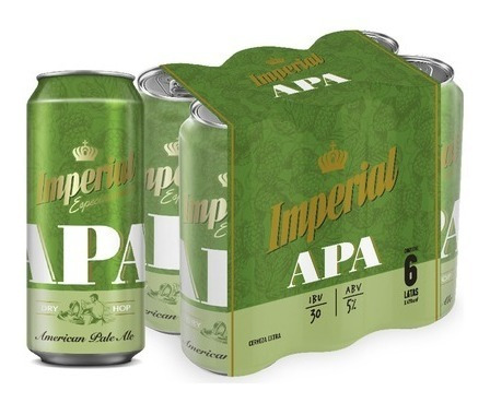 Cerveza Imperial Apa Pack X6 Lata 473 Cc. Yucamarket
