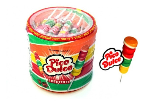 Chupetines Pico Dulce Caja X 48 U  