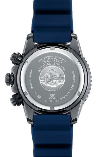 Relógio Seiko Prospex Save The Ocean Diver's Azul Ssc701p1