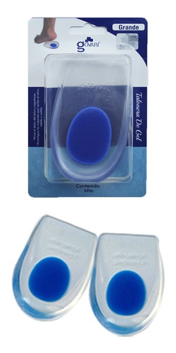 Talonera De Gel Para Espolon Calcaneo Punto Azul(firme)