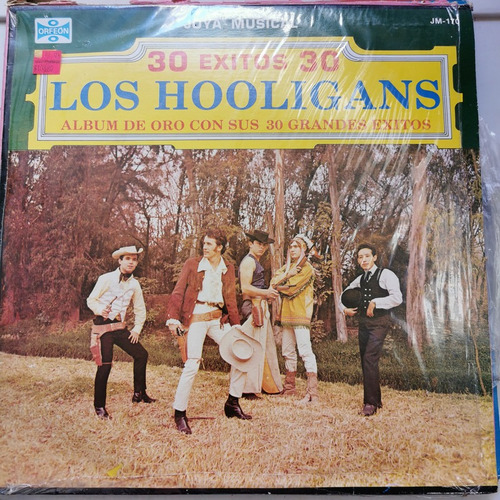 Disco Lp:los Hooligans- 30 Exitos, Album Oro