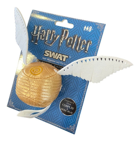 Harry Potter Golden Snitch Swat Plush Con Sonido