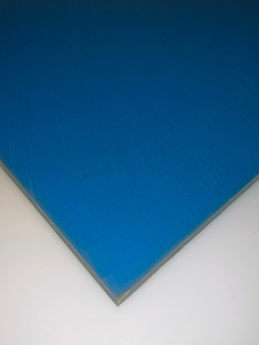 Placa Nylon O Nylamid Azul 3/8 Pulg X 30 Cm X 30 Cm