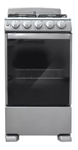 Cocina a gas 4 hornillas 50cm silver General Electric