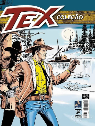 Tex: Sangue Na Neve, De Decio Canzio. Série Tex Coleção, Vol. 455. Editora Mythos, Capa Mole, Edição 455 Em Português, 2018