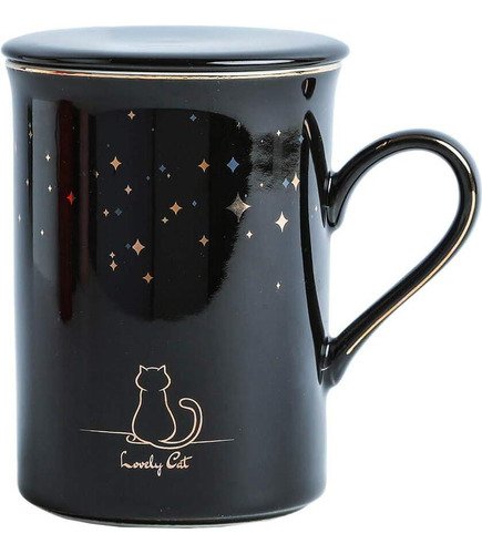 Nueva Taza De Café Edo Cat Para Amantes De Los Gatos, 11 Oz 