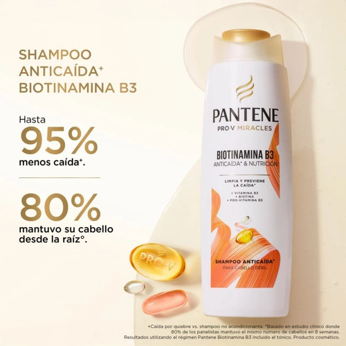 Pantene Pro-v Miracles Anticaída Shampoo 300ml