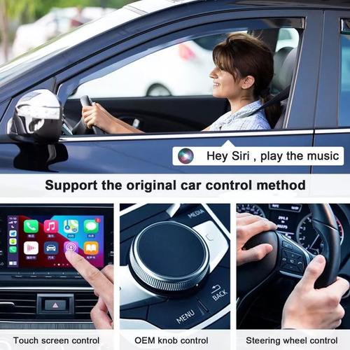 Conversor De Carro Sem Fio Carplay Adapter Para iPhone