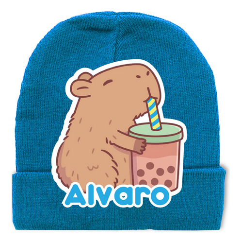 Gorro Lana Chase Paw Patrol Personalizado Niños