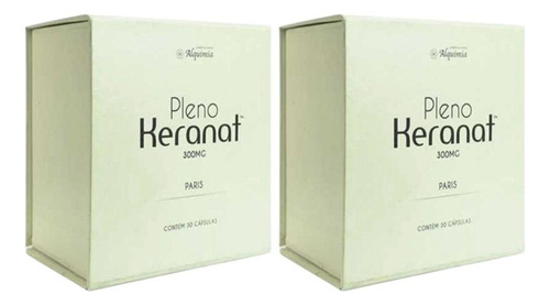 Kit Pleno Keranat NutracĂȘutico 300mg C/2uni De 30 Cpsls Cada