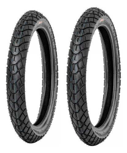 Par Pneu Trail Kenda 2.75-18 + 90/90-18 Ybr Factor 125