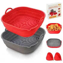 Comprar Juego De 2 Forros De Silicona Freidora De Aire, Forros ...