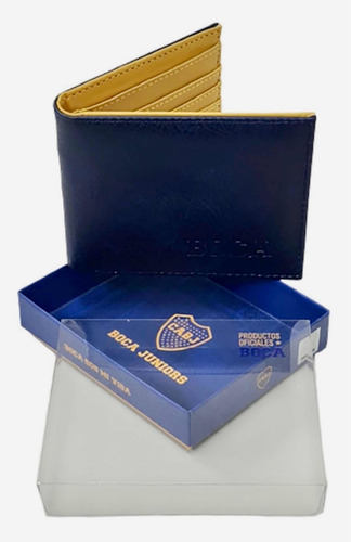 Imagen 6 de 10 de Billetera Futbol Boca Juniors Original