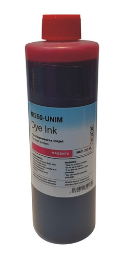 Tinta X 250cc Premium Alta Calidad Para Sistema Continuo