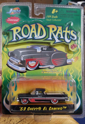 Jada Road Rats '59 Chevy El Camino 1:64 Envio Gratis