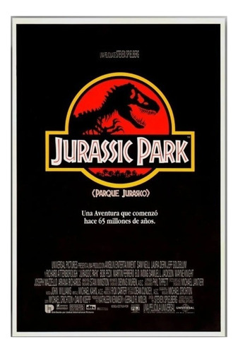 Poster Jurassic Park Tipo Cartelera Jurassic Park