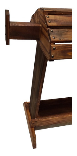 Imagen 2 de 4 de Caballete Monturero De Madera Para Montura Apero Recado