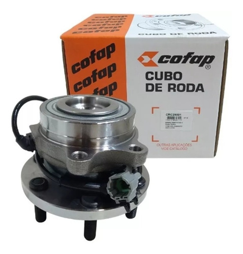 Cubo Roda Dianteira C/ Rolamento Frontier 4x4 2014 Abs Cofap