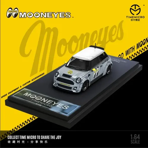 TIME MICRO 1/64 Shell バン ミニカー Miniatura Mini Cooper Bmw Chase Time Micro Mooneyes 1:64
