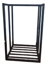 Comprar Leñero Organizador 1.20 Metros De Alto. Estufas Y Hogares.