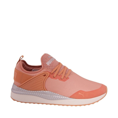 tenis color coral mujer
