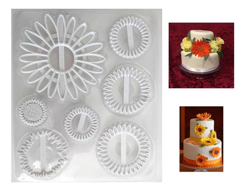 Marcadores Para Fondant Flor Gerbera