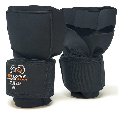 Rival Boxeo Gel Handwraps Negro