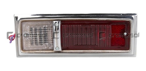 Faro Trasero Chevy 72/84 Portalámpara Corto Derecho Nac