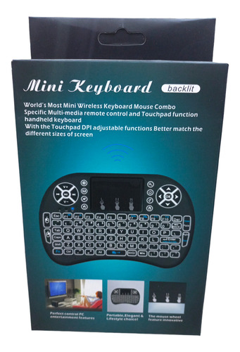 Teclado Inalámbrico Bluetooth Smart Tv Box Pc Control Tv
