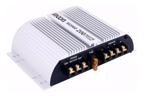Potencia Moon M2060 Amplificador De Sonido Para Auto 50w Rms