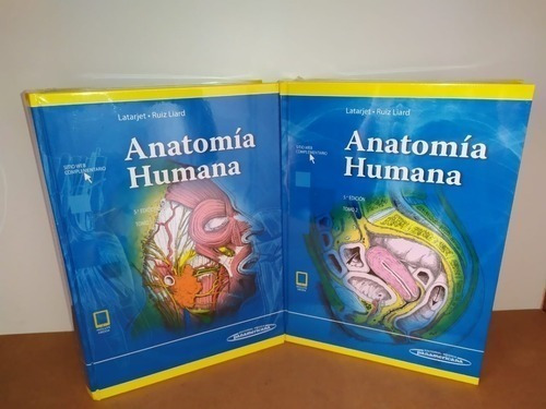 Libro - Latarjet Anatomía Humana 2 Tomos 5 Ed 2019