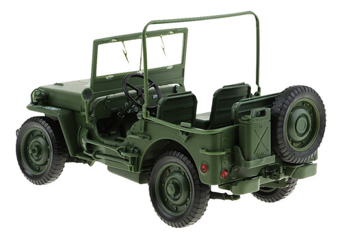 Modelo De Vehículo: Modelo De Vehículo 1:18 Willys Jeep Tr