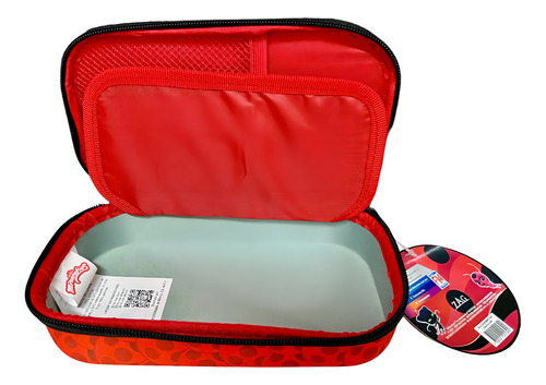 Fm Lapicera Escolar Estuche Lady Bug Skin Miraculus 02539