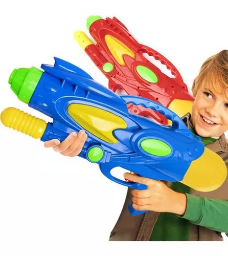 Lançador Arma De Água Super Grande Arminha Brinquedo Criança