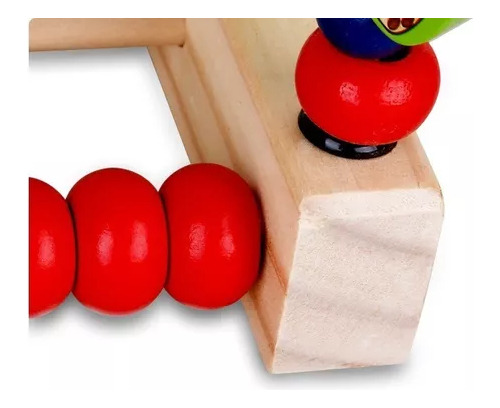 Laberinto Didáctico Pulsómetro Juego De Destreza De Madera