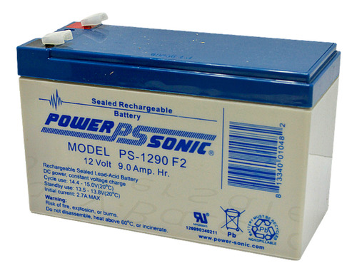 Reemplazo Para Apc 12v 9Ah PS1290 Tamaño Estandar ( 151 X 101 X 65 Mm) Power Sonic