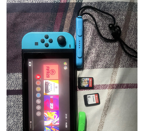 Nintendo Switch 32gb Color  Rojo Neón, Azul Neón Y Negro