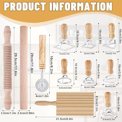 Jgo 11 Herramientas Para Hacer Pasta Jgo Sellos Y Cortadores