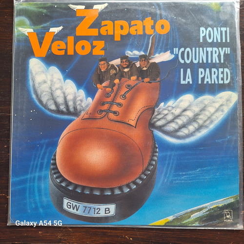 Zapato Veloz Ponte Country La Pared  Lp 2da Mano