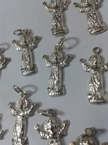 129se Vende Medalla Silueta De Divino Niño En Plata Ley950 .