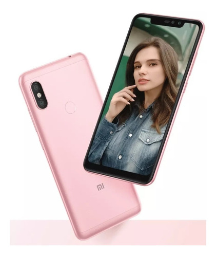 Celular Libre Xiaomi Redmi Note 6 Pro Rosa 32gb/ 3ram +forro