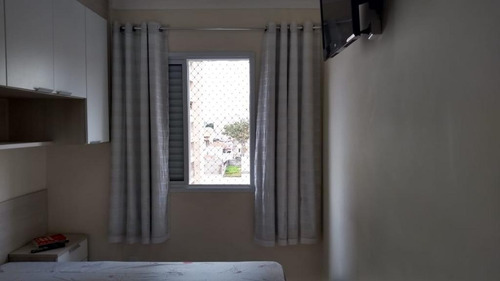 Apartamento Com 2 Dormitórios À Venda Próximo Cptm Utinga - Santo André/sp - Ap0240