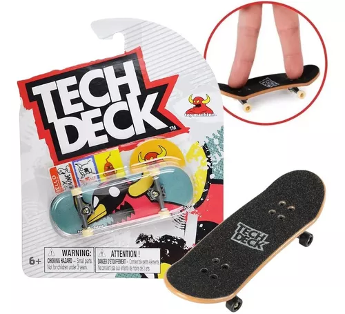 Skate De Dedo Tech Deck Fingerboard Profissional + Adesivos