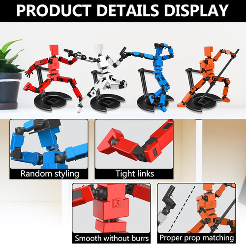 Titan 13 Figura De Acción De 5.5 Pulgadas, Impresa En 3d Mul