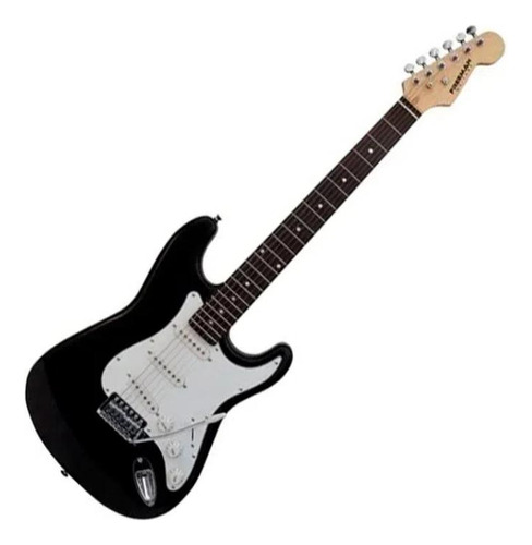 Guitarra Eléctrica Freeman Freg1003 Stratocaster Color Negro