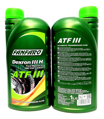 Aceite Atf Ill Dexron 3 Made Germany Caja Automatica D3 Dlll